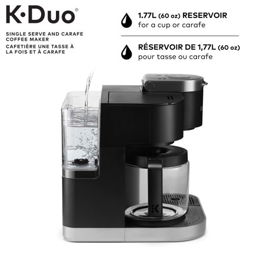 Refurbished - Keurig K-Duo Single Serve & Carafe Coffee Maker