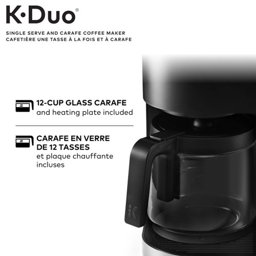 Refurbished - Keurig K-Duo Single Serve & Carafe Coffee Maker