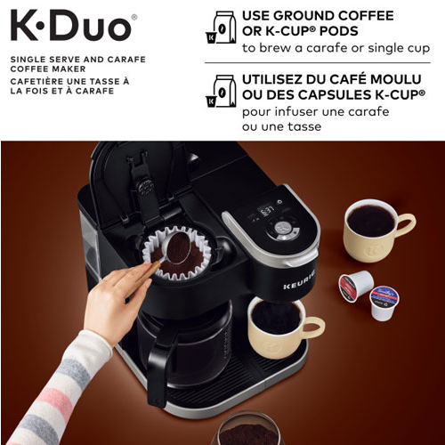 Refurbished - Keurig K-Duo Single Serve & Carafe Coffee Maker