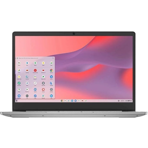 Refurbished (good condition) - Lenovo IdeaPad 3 14M836 14” Full HD Chromebook, MediaTek MT8183 2.0 GHz, 4 GB RAM, 64 GB eMMC, Chrome OS - Arctic Grey